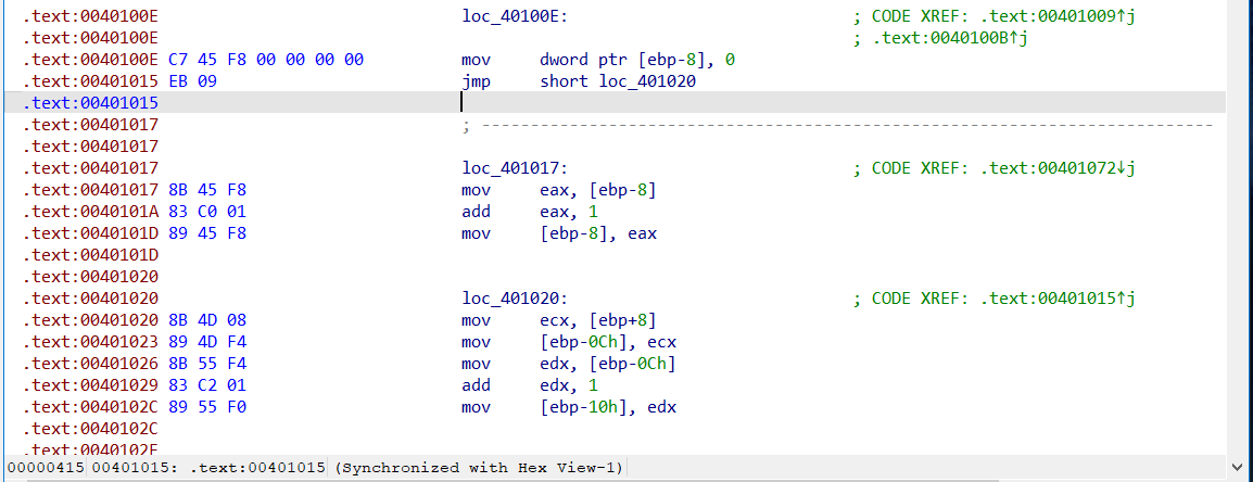 unk_40100E处按C转代码后